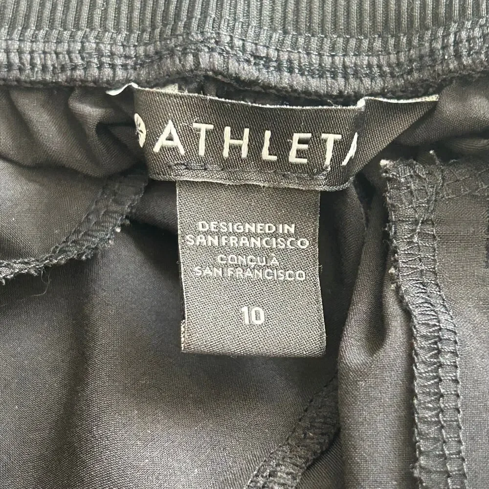 Athleta black Brooklyn mid rise ankle pants size 10 - Picture 7 of 9